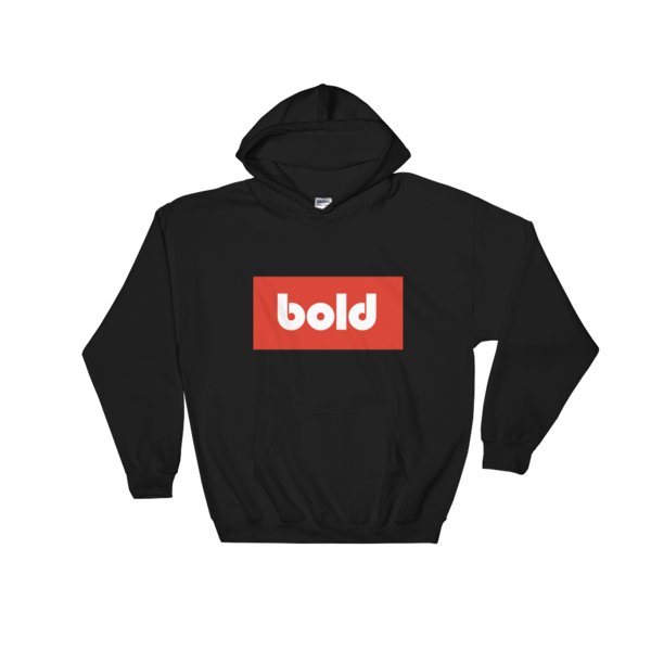 Bold Pullover Hooded Sweater